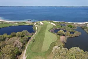 Fishers Island 7th Approach Aerial